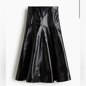 H&M Edition COATED CIRCLE SKIRT